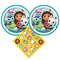 Gabby's Dollhouse Birthday Party Supplies Bundle w/ Gabby's Dollhouse Cake Plates & Napkins for 16 Guests